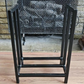 Minimalist steel log store. Handmade and crafted in the UK
