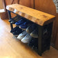 Shoe rack bench