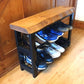 Shoe rack bench