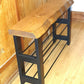 Shoe rack bench