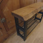 Shoe rack bench